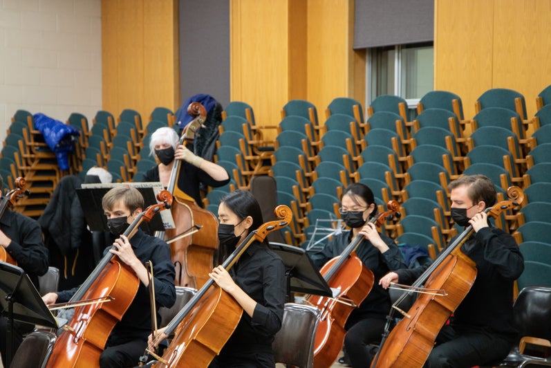 Photo of Fall 2021 Orchestra