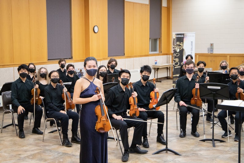 Photo of Fall 2021 Orchestra