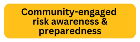Community-engaged risk awareness and preparedness