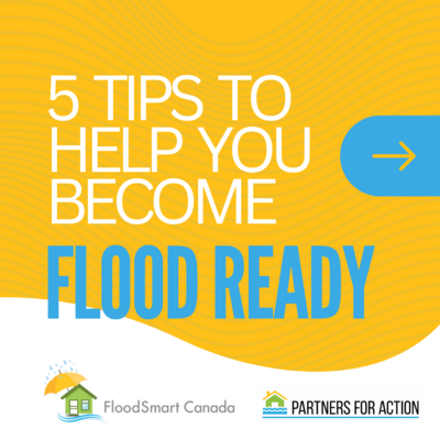 5 tips to help you become flood ready