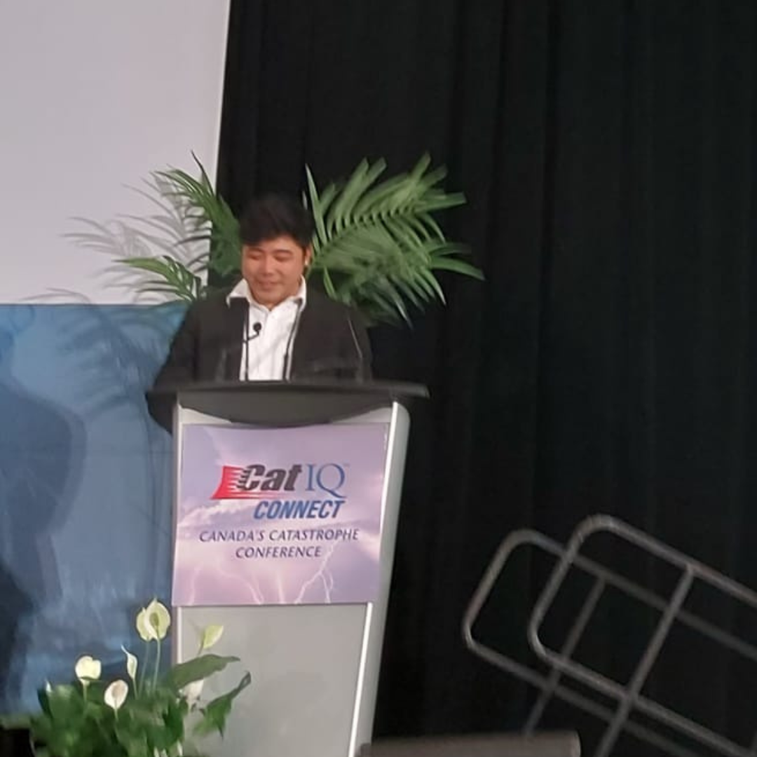 Herry Chen présente à CatIQ Connect. 