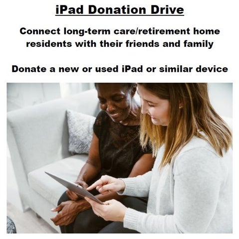 ipad donation drive image
