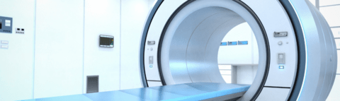 MRI Scan machine in room