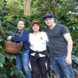 Diana and colleagues in the jungle