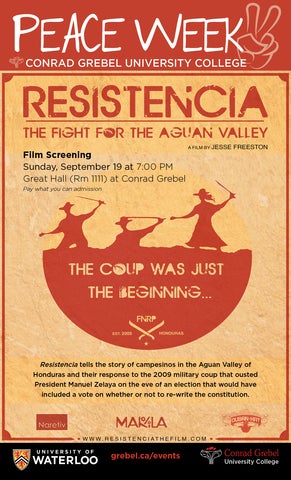 Resistencia - the fight for the Aguan Valley