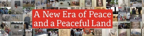 A New Era of Peace and Peaceful Land banner