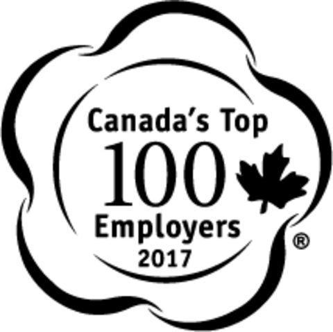 Canada's Top 100 Employers 2017 Logo