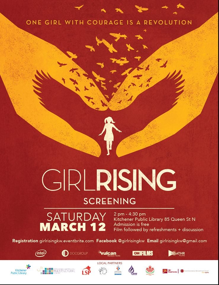 Girl rising poster