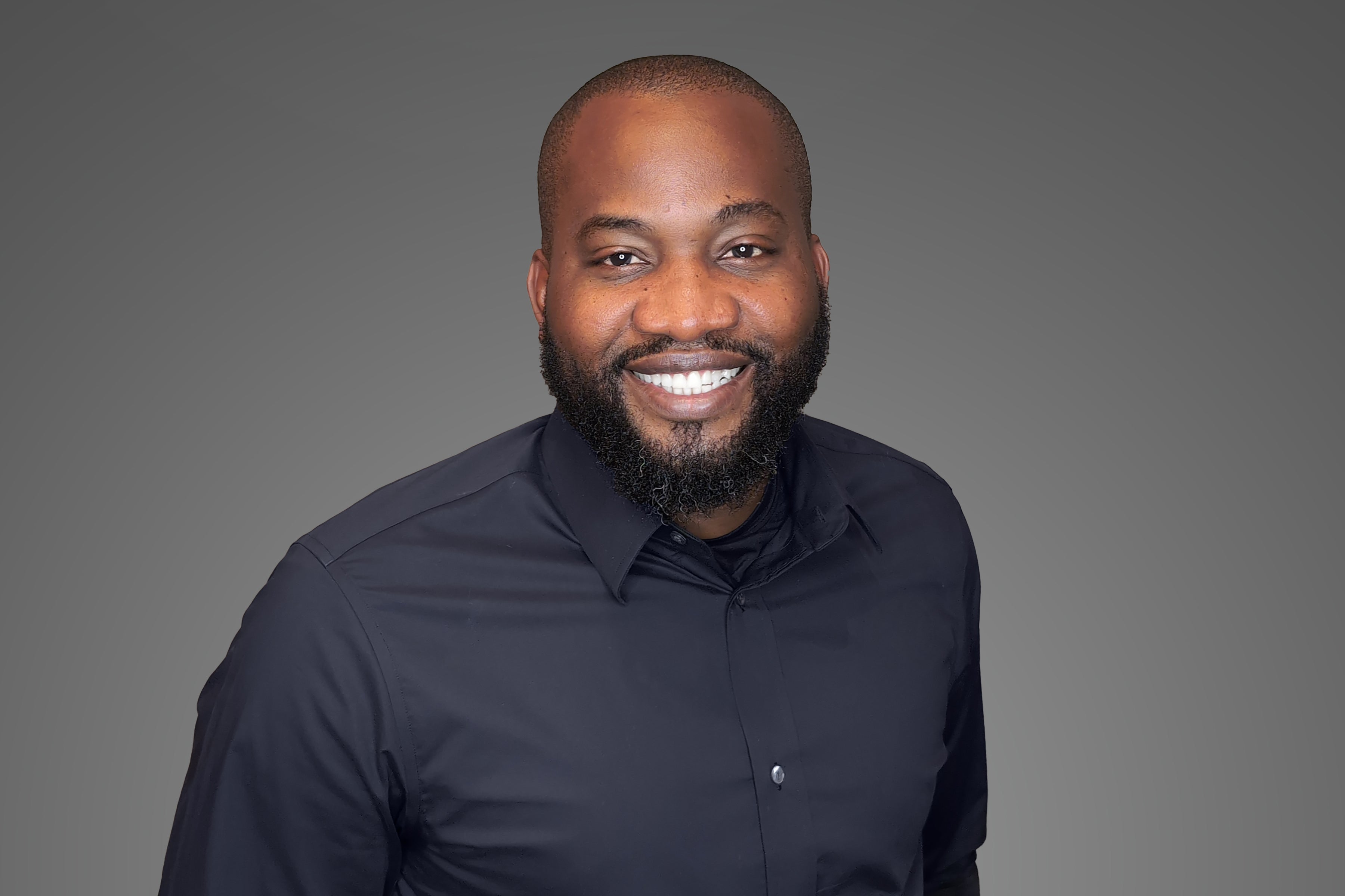 Picture of man smiling for photo