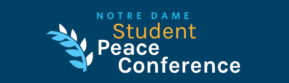 Notre-dame-student-peace-conference-poster