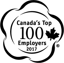 Canada's Top 100 Employers 2017 Logo