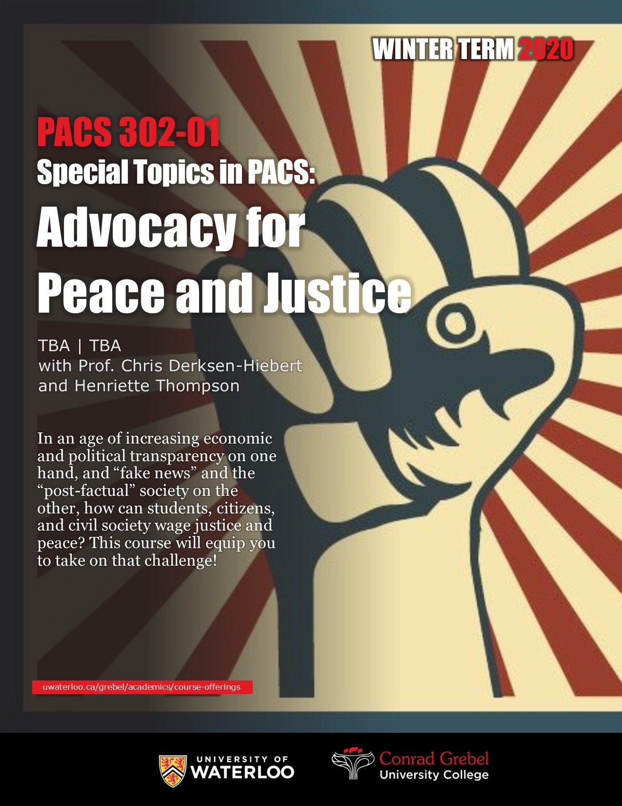 PACS 302-001 poster
