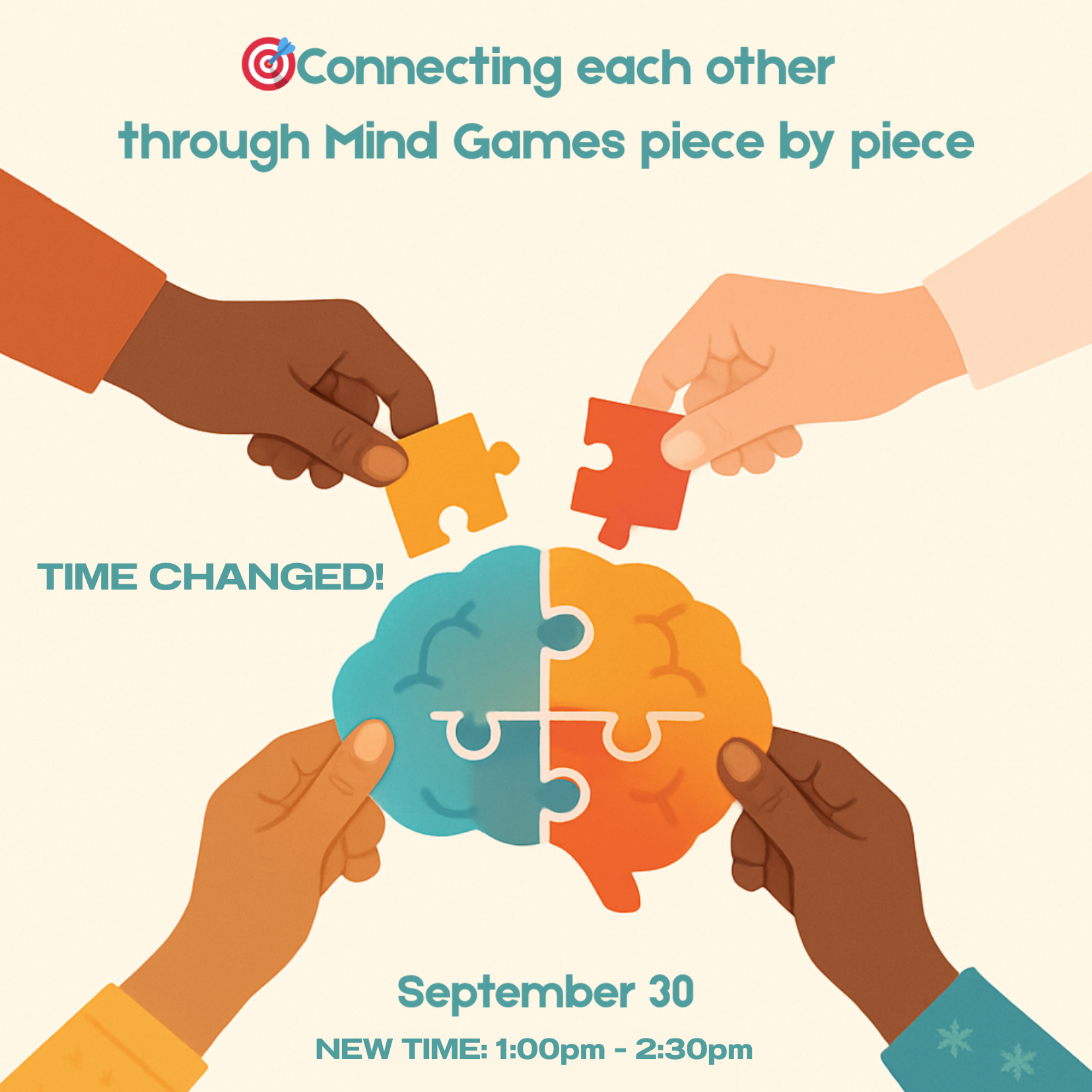 hands connecting puzzle pieces