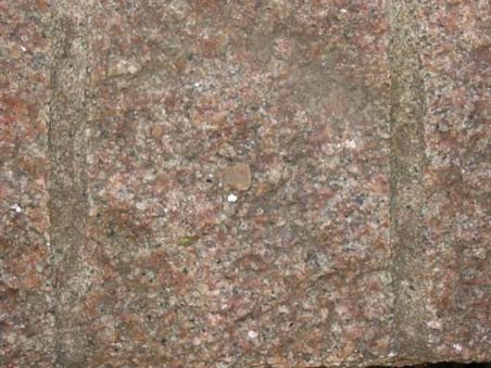 A close-up view of granite.
