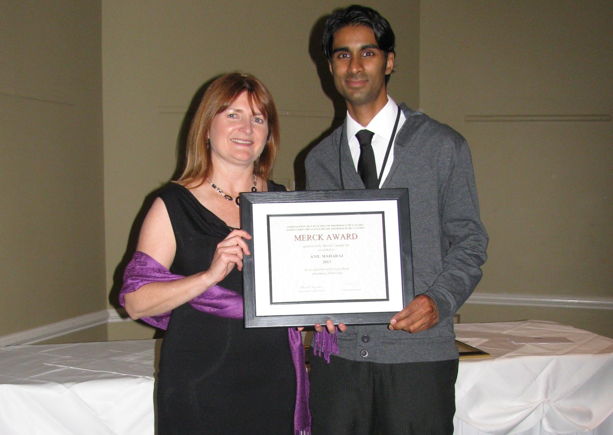 Anil gets an award