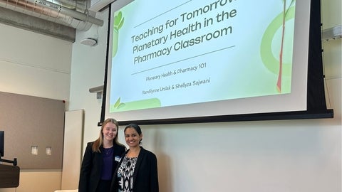 Randilynne Urslak and Shellyza Sajwani 