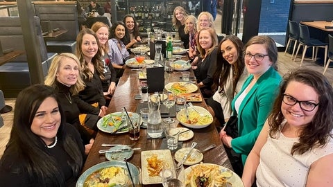 Women in Pharmacy leadership group dinner