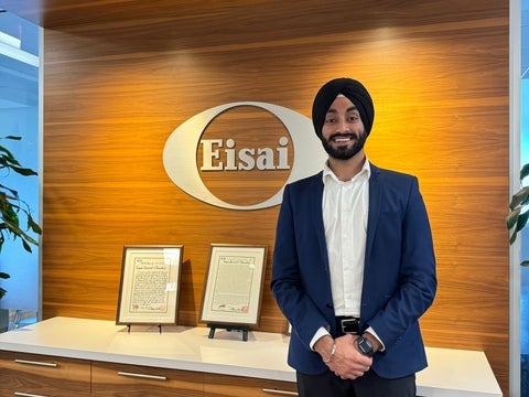 Angad Bains at Eisai