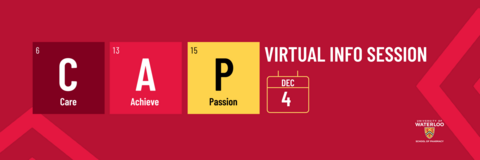 CAP virtual info session will be happening on December 4th, 2025