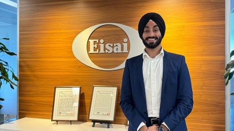 Angad Bains at Eisai