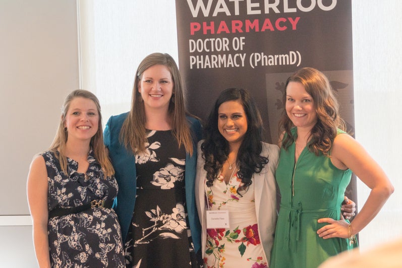 Bridging students posing for a photo