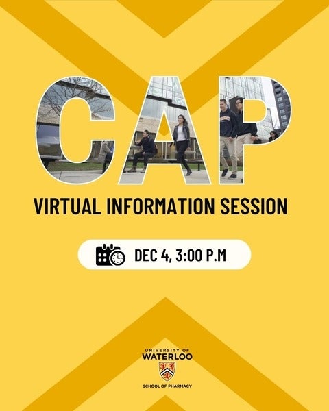 CAP Virtual Information Session promo graphic