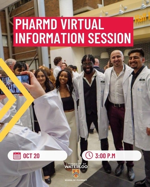 PharmD Virtual Info Session graphic promo