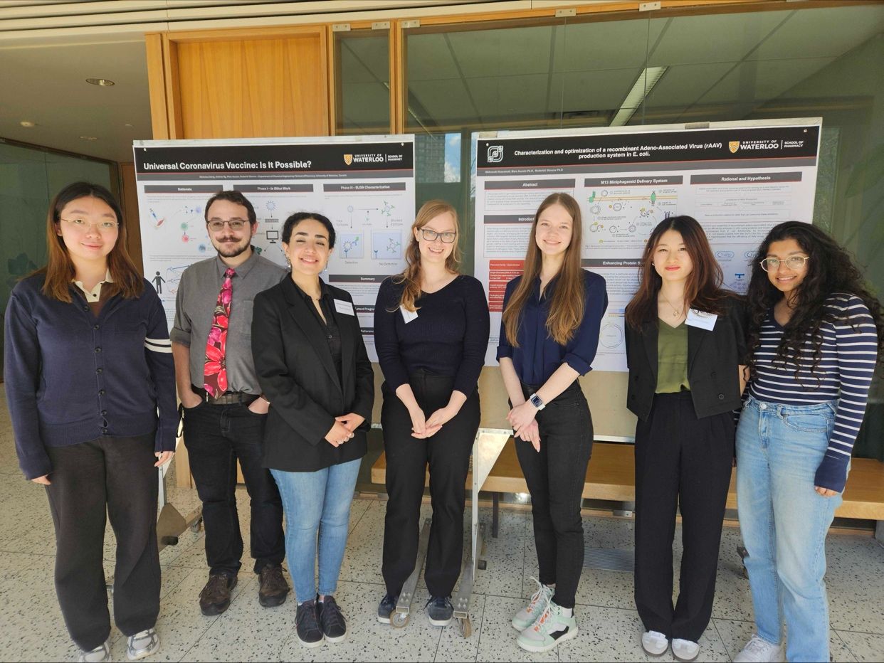 Graduate student smiling for a photo