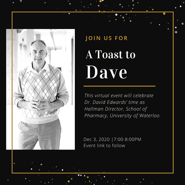 Dave's celebration invitation