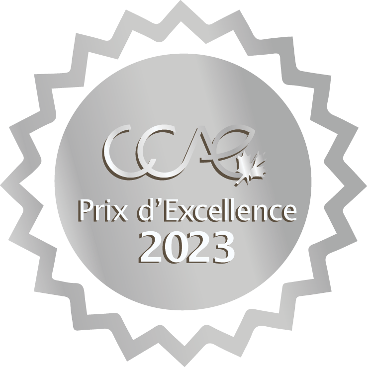 2023 Silver Prix d’Excellence award badge