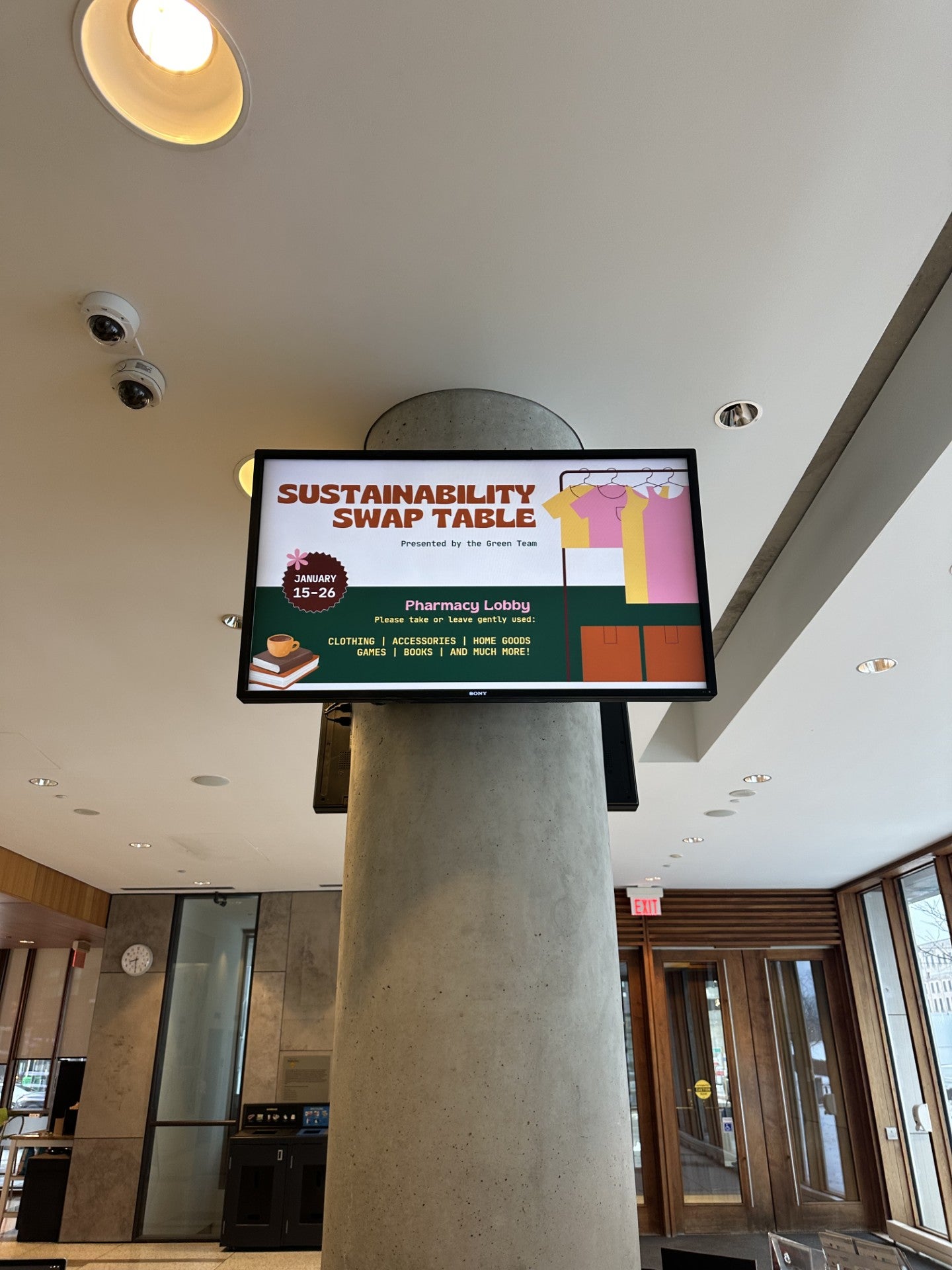 sustainability swap poster