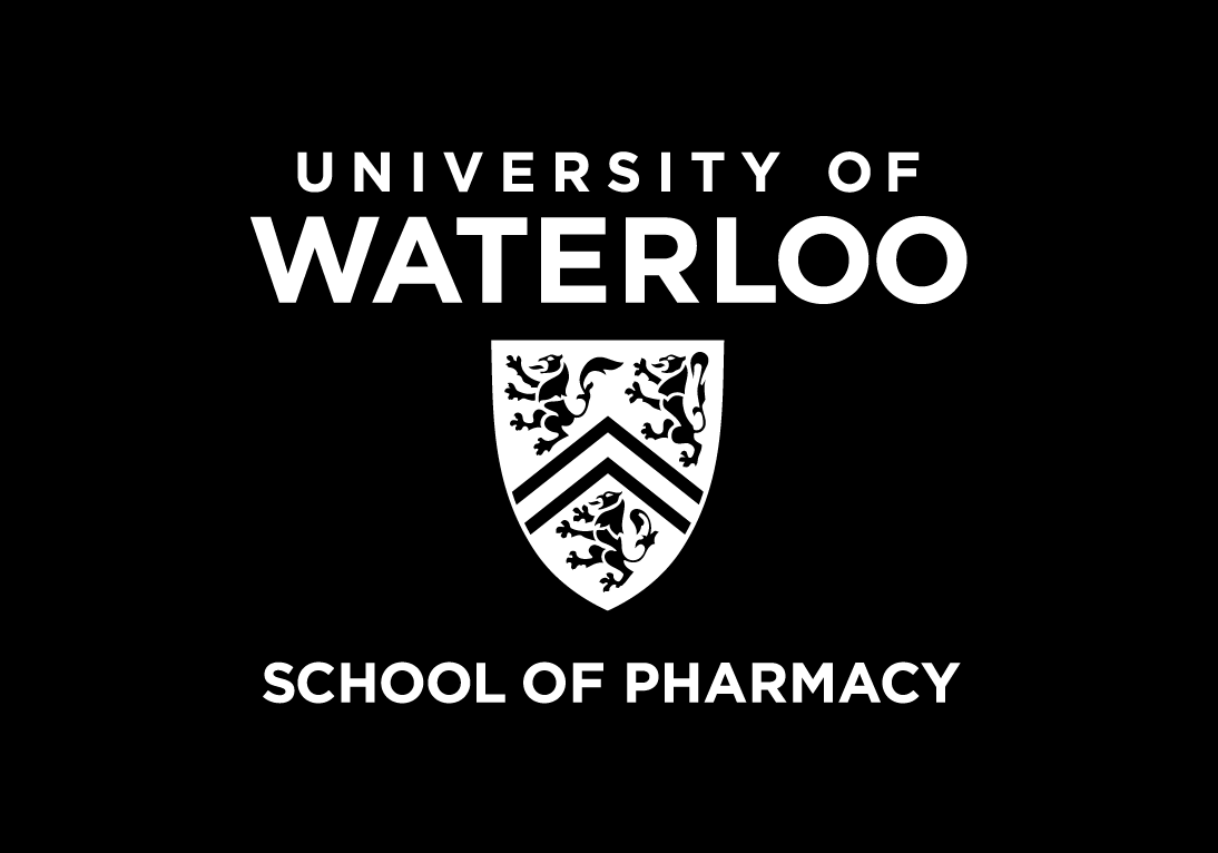 University of Waterloo School of Pharmacy with shield