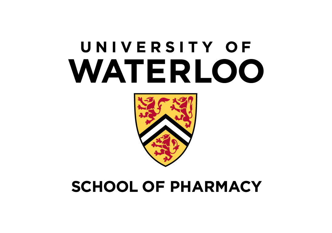 University of Waterloo School of Pharmacy with shield