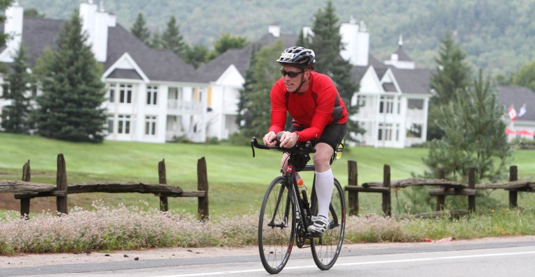 Greg biking