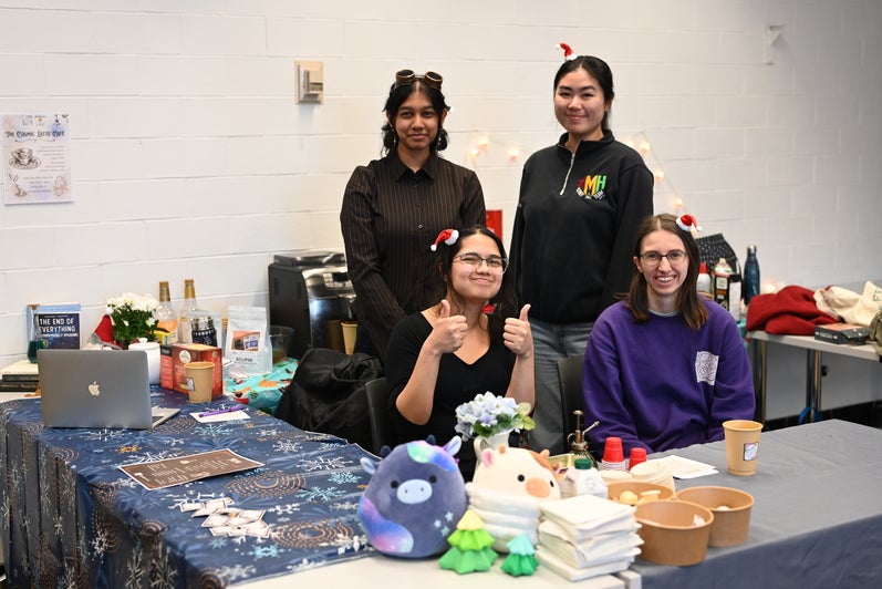 FemPhys Executive Members for Study Cafe