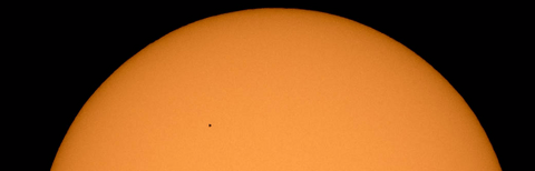 Mercury transit of May 9, 2016 (Credit: NASA/Bill Ingalls)