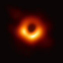 Image of the supermassive black hole M87*