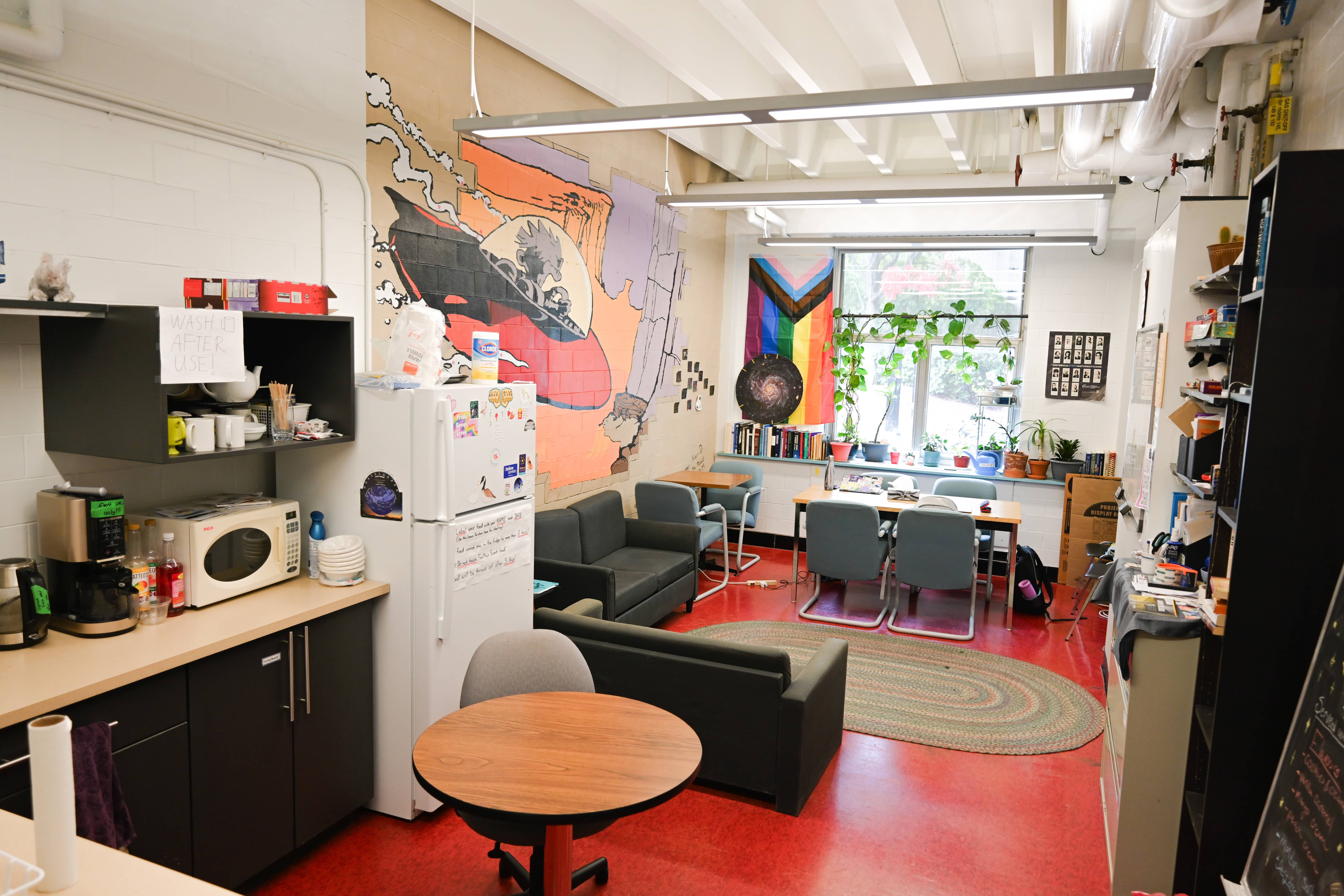 Fem Phys room showing a welcoming space.