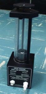 Photograph of a gas law apparatus