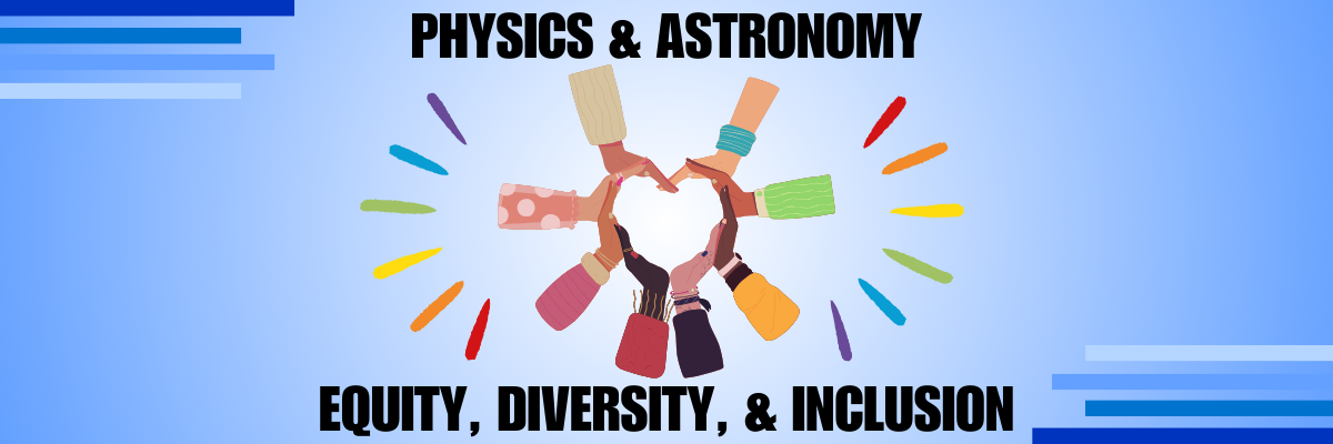 Physics & Astronomy EDI Banner