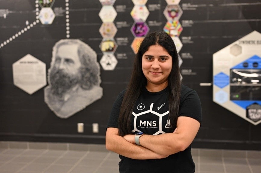 Nayla Qureshi, MNS Society president