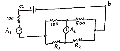 Diagram of circuit as described in the text.