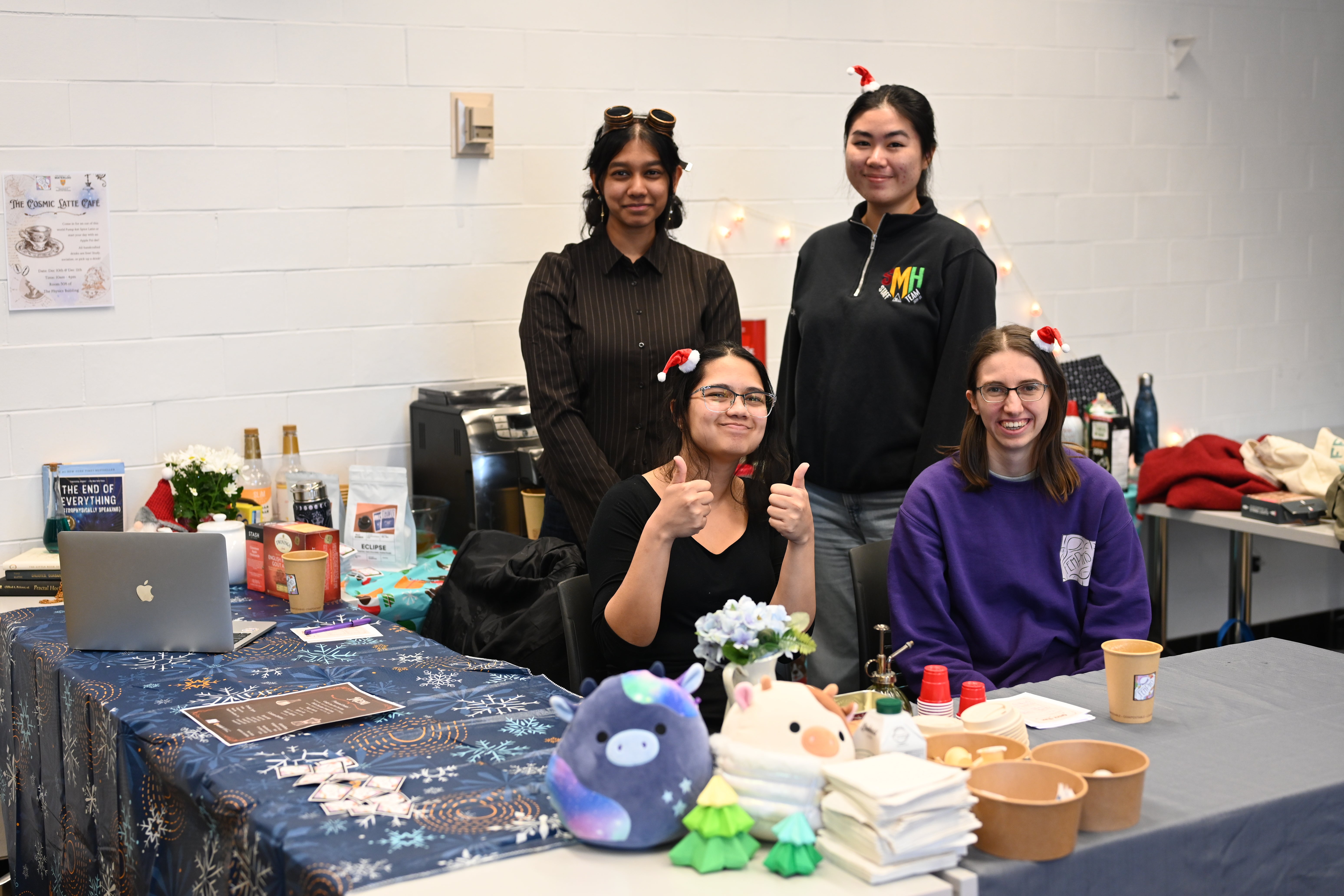 FemPhys Executive Members for Study Cafe