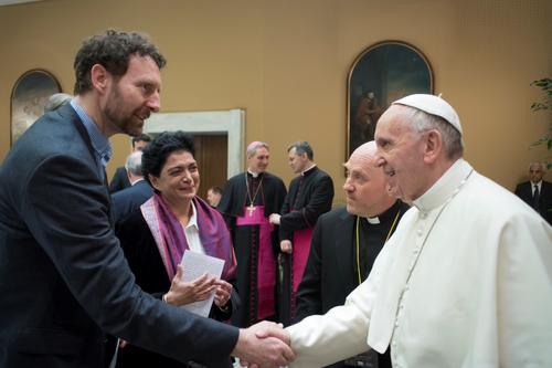 with Pope