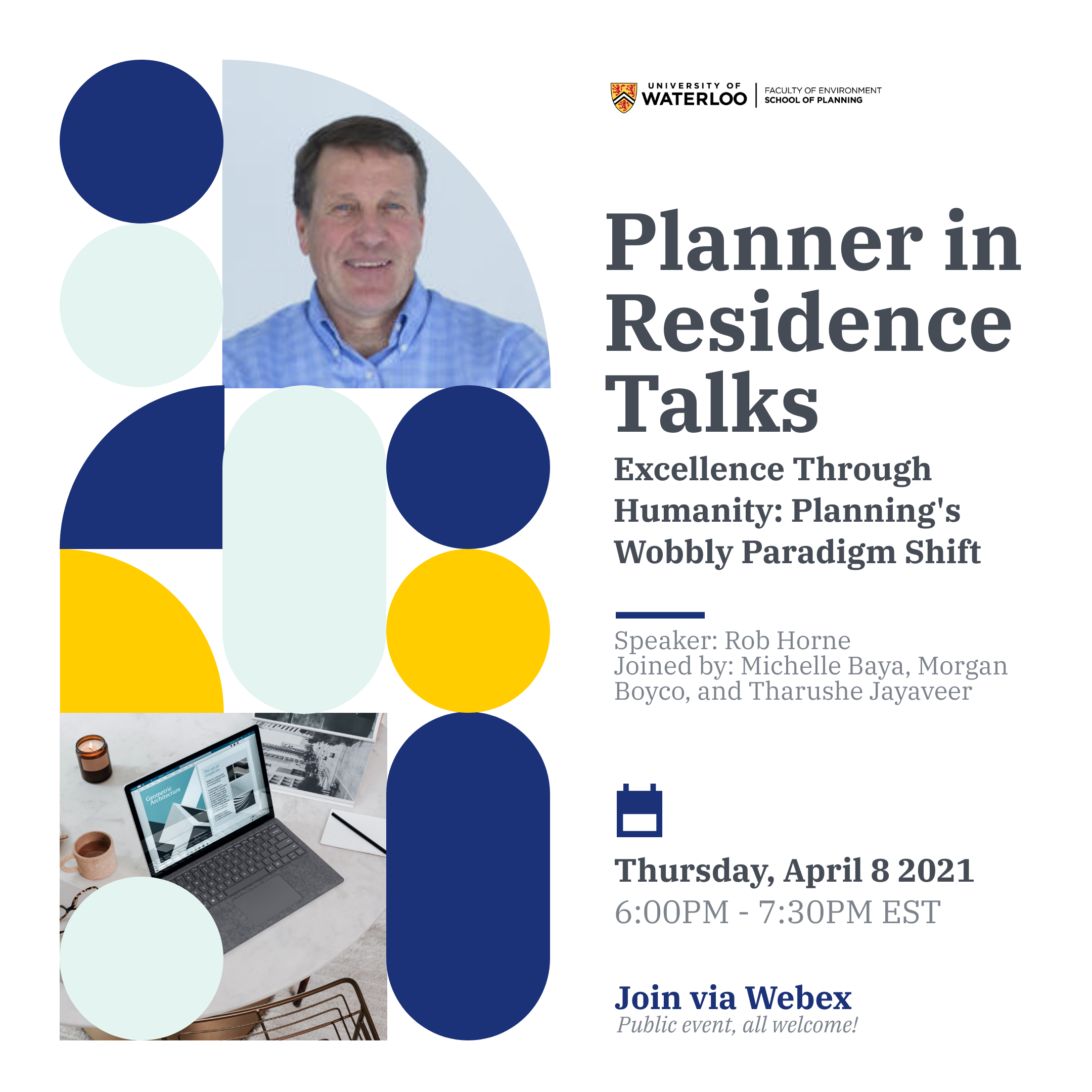 Planner in Residence Informational psoter