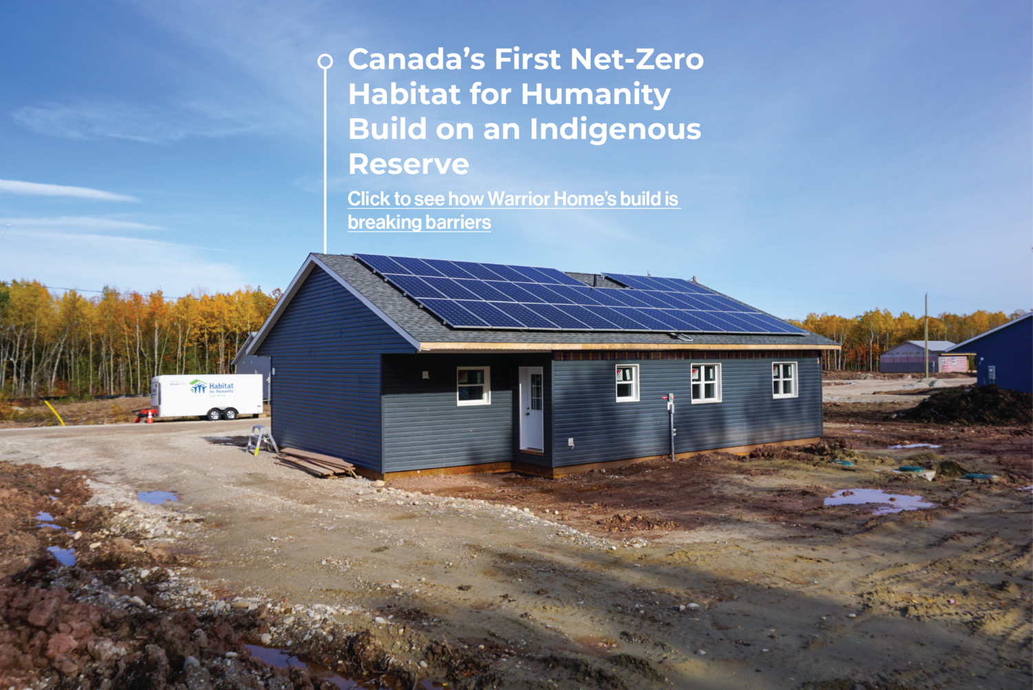 New home on Indigenous Researve
