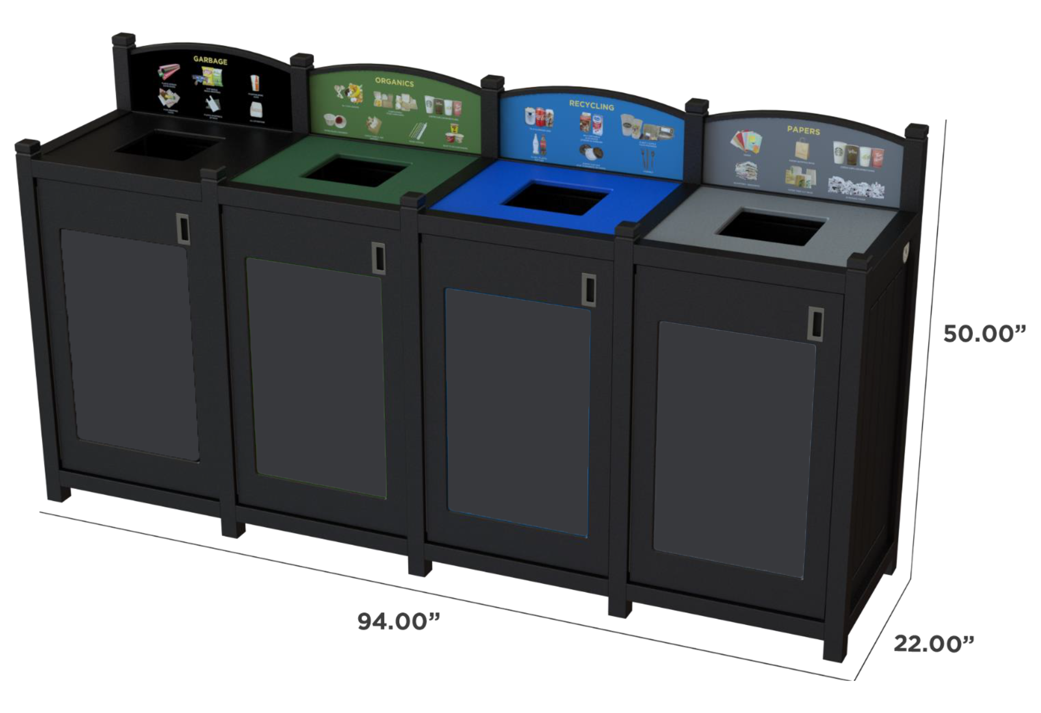 Waste Receptacle model XFT50-4.