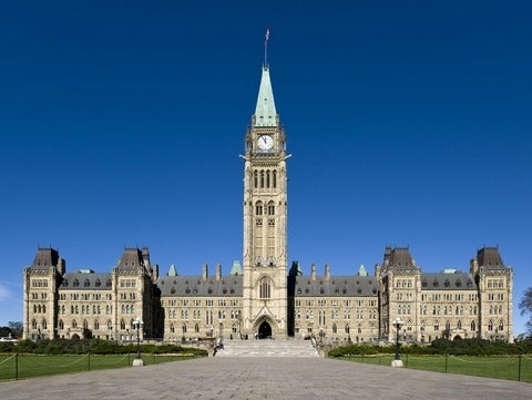 Canadian parliament building 