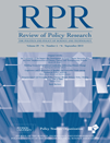 Review of Policy Research cover page