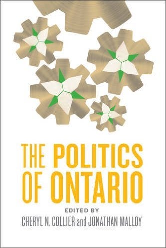 The Politics of Ontario book cover.